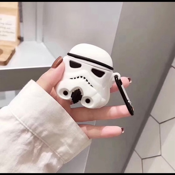 Stormtrooper Star Wars Mandalorian Airpod Case - Picture 2 of 2